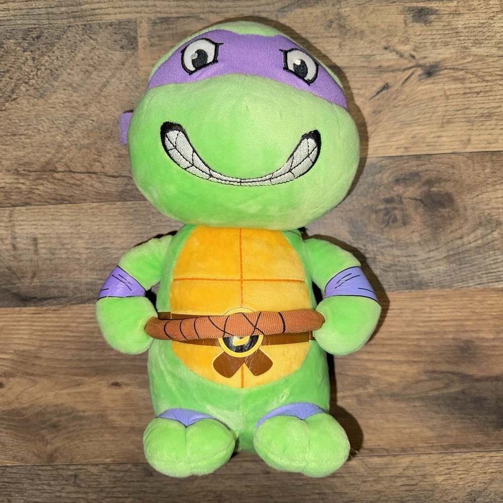 TY Beanie Buddy - DONATELLO (Ninja Turtles) (6.5 inch) Plush Stuffed Animal Toy
